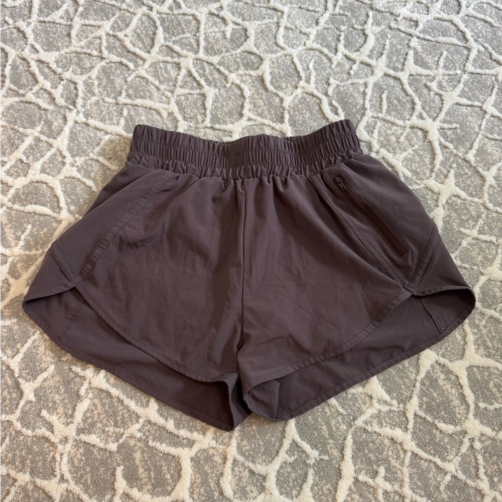 Purple-Brown Athletic Shorts